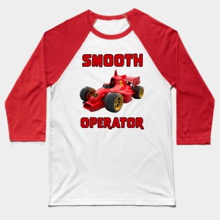 Carlos Sainz Smooth Operato Ferrari F1 Car 3D Render Baseball T-Shirt